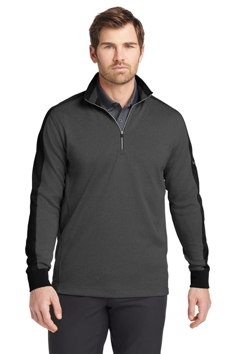 Nike 1/2 Zip Pullover Anthracite Heather/ Black