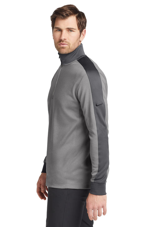 Nike 1/2 Zip Pullover Athletic Grey Heather/ Dark Grey