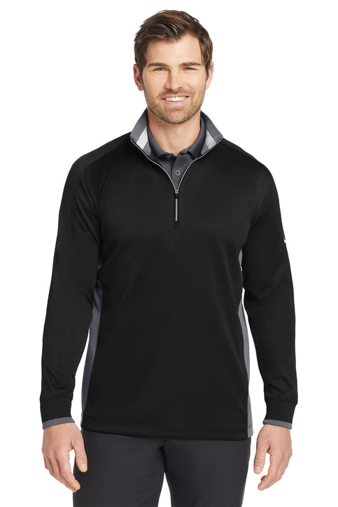Nike 1/2 Zip Pullover Black/ Dark Grey/ White
