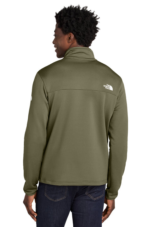 The North Face® Aim 1/4-Zip Fleece Burnt Olive Green