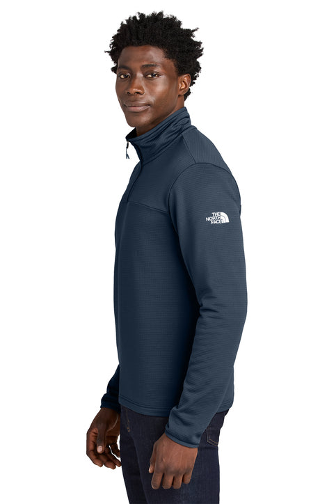 The North Face® Aim 1/4-Zip Fleece Summit Navy