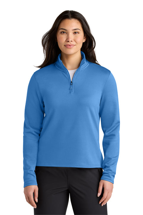 The North Face® Women’s Aim 1/4-Zip Fleece Marina Blue