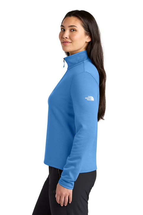 The North Face® Women’s Aim 1/4-Zip Fleece Marina Blue