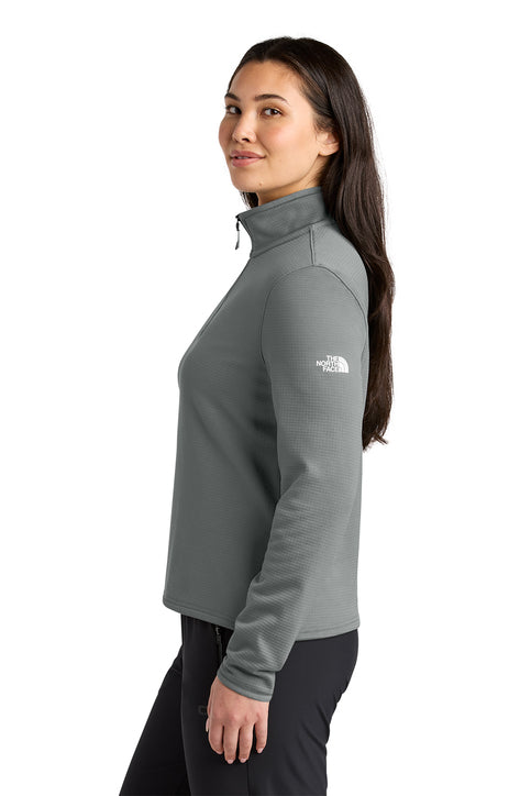 The North Face® Women’s Aim 1/4-Zip Fleece Smoked Pearl Grey