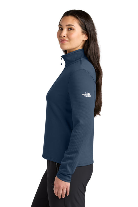 The North Face® Women’s Aim 1/4-Zip Fleece Summit Navy