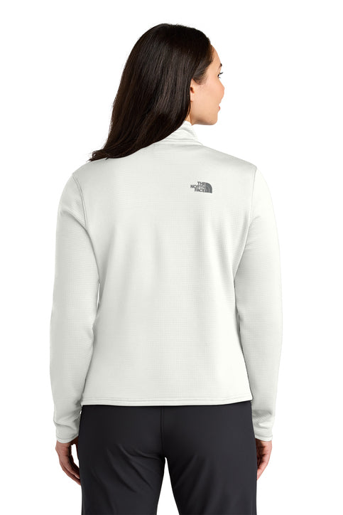 The North Face® Women’s Aim 1/4-Zip Fleece White Dune