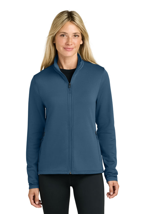 The North Face® Women’s Aim Full-Zip Fleece Jacket Shady Blue