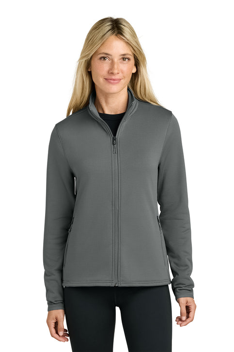 The North Face® Women’s Aim Full-Zip Fleece Jacket Smoked Pearl Grey