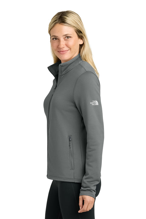 The North Face® Women’s Aim Full-Zip Fleece Jacket Smoked Pearl Grey