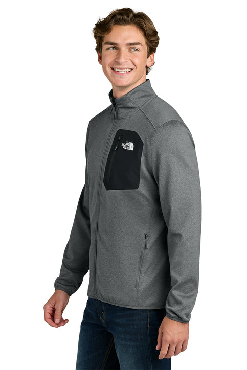 The North Face® Dove Creek Full-Zip Fleece Jacket TNF Medium Grey Heather