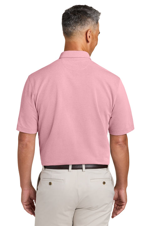 Brooks Brothers® Pinpoint Pique Dress Polo Crimson End On End