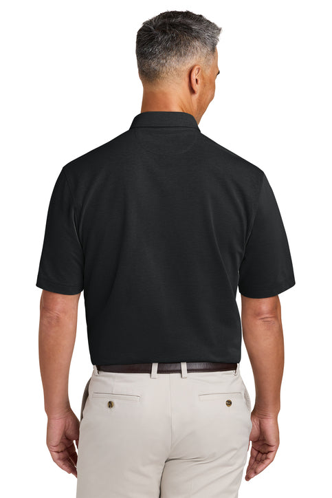 Brooks Brothers® Pinpoint Pique Dress Polo Deep Black
