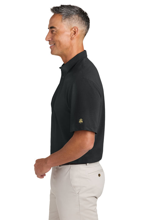 Brooks Brothers® Pinpoint Pique Dress Polo Deep Black