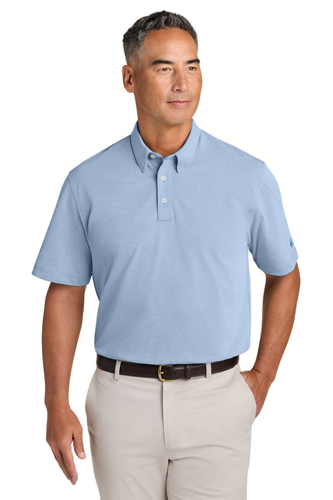 Brooks Brothers® Pinpoint Pique Dress Polo Newport Blue End On End
