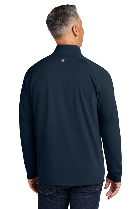 Brooks Brothers® Luxe Performance 1/4-Zip Navy Blazer