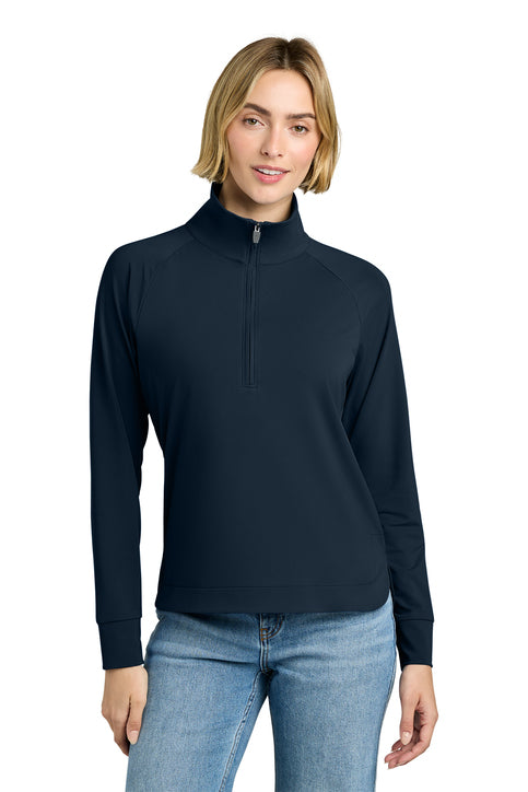 Brooks Brothers® Women’s Luxe Performance 1/4-Zip Navy Blazer