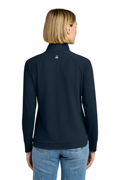 Brooks Brothers® Women’s Luxe Performance 1/4-Zip Navy Blazer