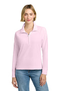 Brooks Brothers® Women’s Luxe Performance 1/4-Zip Pearl Pink