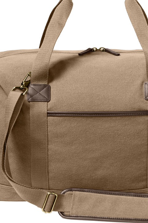 Washed Canvas Duffel Woodland Brown