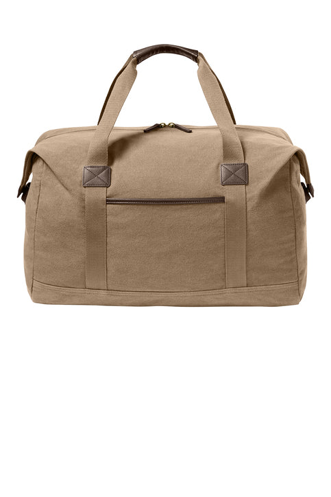 Washed Canvas Duffel Woodland Brown