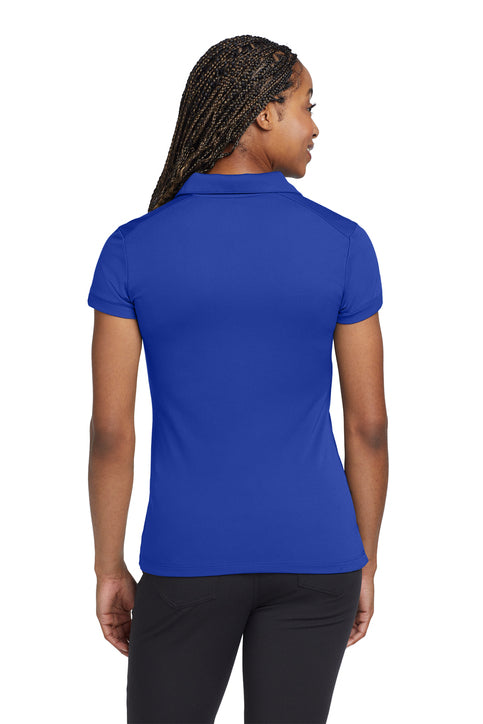 Nike Women's Dri-FIT Solid Icon Pique Modern Fit Polo Deep Royal Blue