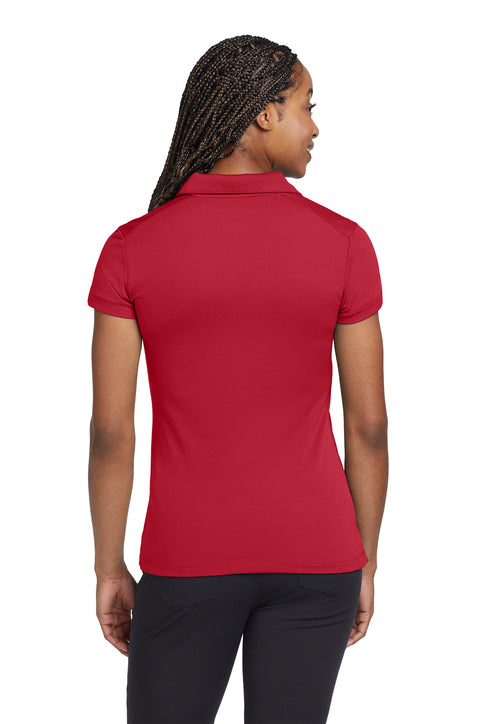Nike Women's Dri-FIT Solid Icon Pique Modern Fit Polo Gym Red