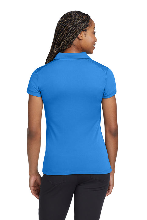 Nike Women's Dri-FIT Solid Icon Pique Modern Fit Polo Light Photo Blue