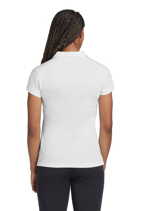 Nike Women's Dri-FIT Solid Icon Pique Modern Fit Polo White