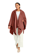 Dream Plush Open Hoodie Canyon Clay