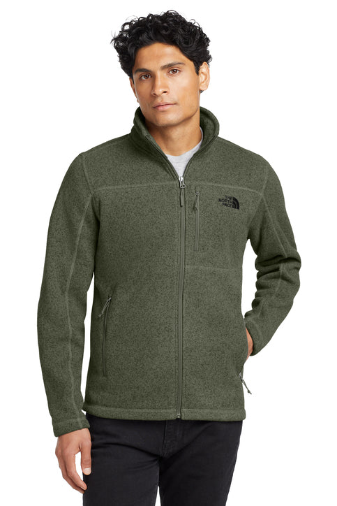 The North Face® Sweater Fleece Jacket New Taupe Green