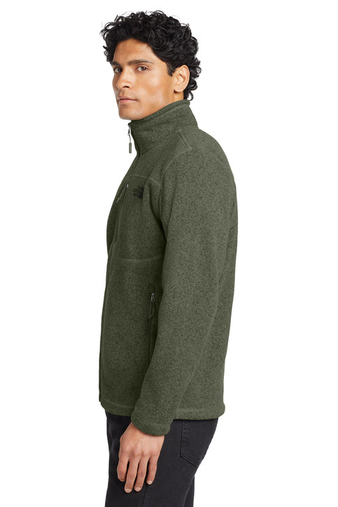 The North Face® Sweater Fleece Jacket New Taupe Green