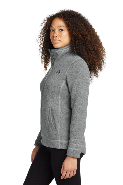 The North Face® Women's Sweater Fleece Jacket TNF Medium Grey Heather