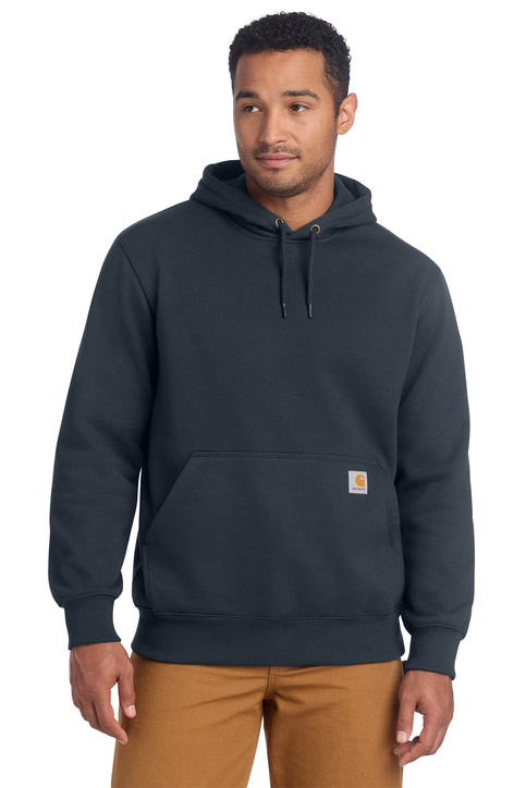 Carhartt® Rain Defender® Paxton Heavyweight Hooded Sweatshirt New Navy