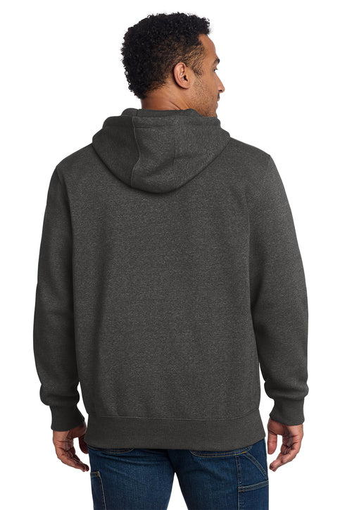 Carhartt® Rain Defender® Paxton Heavyweight Hooded Zip-Front Sweatshirt Carbon Heather