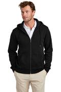 Brooks Brothers® Double-Knit Full-Zip Hoodie Deep Black