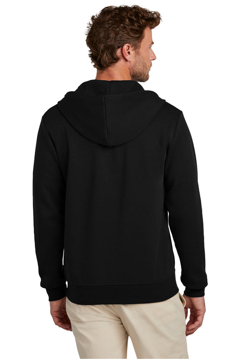 Brooks Brothers® Double-Knit Full-Zip Hoodie Deep Black