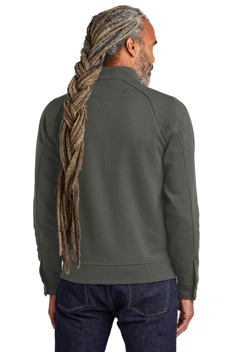 Brooks Brothers® Double-Knit Full-Zip Windsor Grey