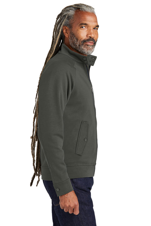 Brooks Brothers® Double-Knit Full-Zip Windsor Grey