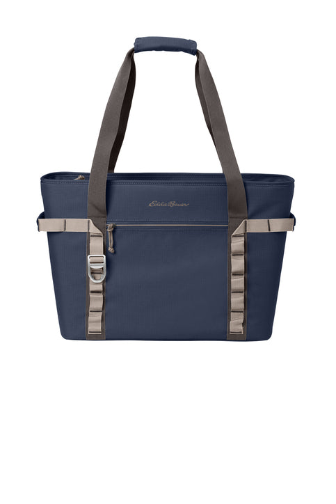 Eddie Bauer Max Cool Tote Cooler River Blue Navy/ Chrome