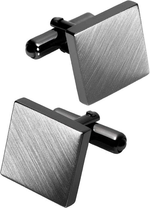 Custom MongoDB Engraved Cufflinks – Available in 4 Colors Black