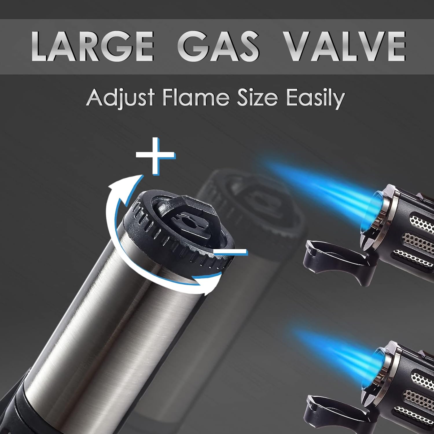 Torch Lighter w/ Cigar Holder