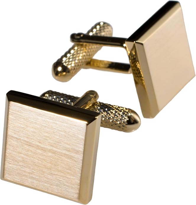 Custom MongoDB Engraved Cufflinks – Available in 4 Colors Gold