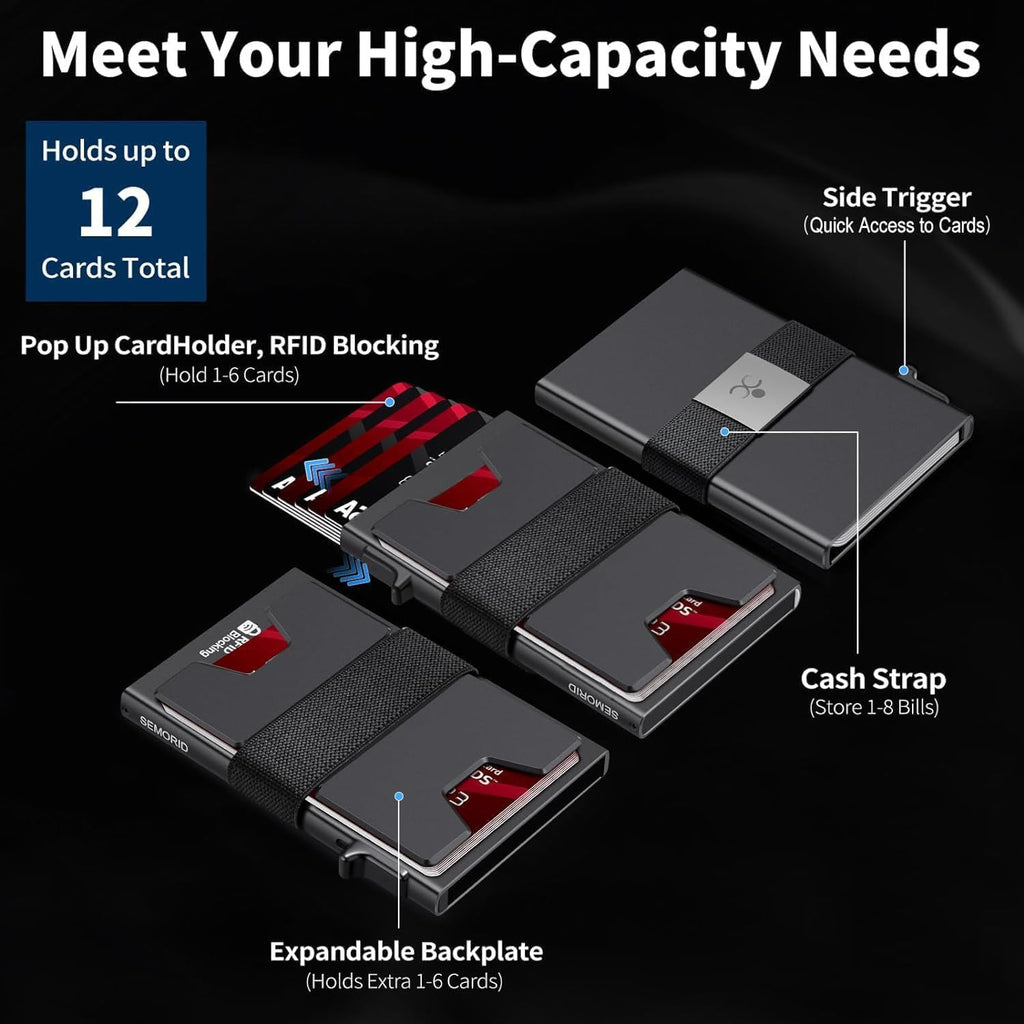 Pop Up Metal Wallet