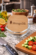 Glass Dish w/ Bamboo Lid