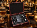 Rosewood Flask Set 5-Piece Set