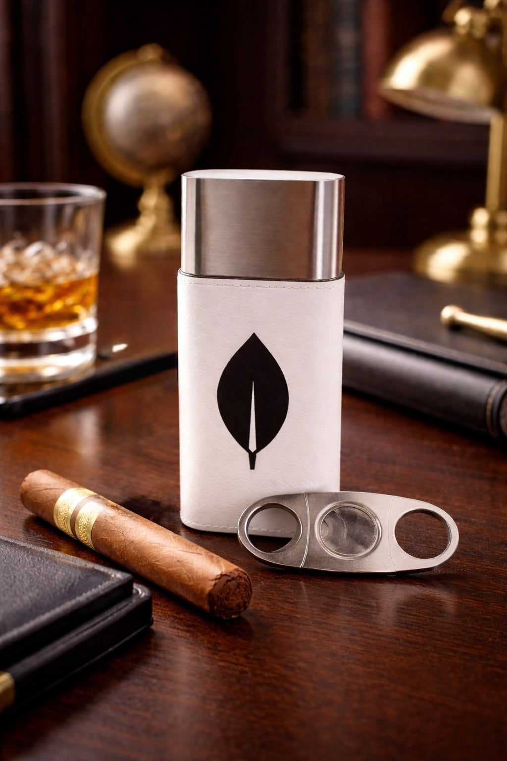 Cigar Case w/ Cutter