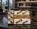 Signature Marble & Acacia Entertaining Board Set – 11 Piece