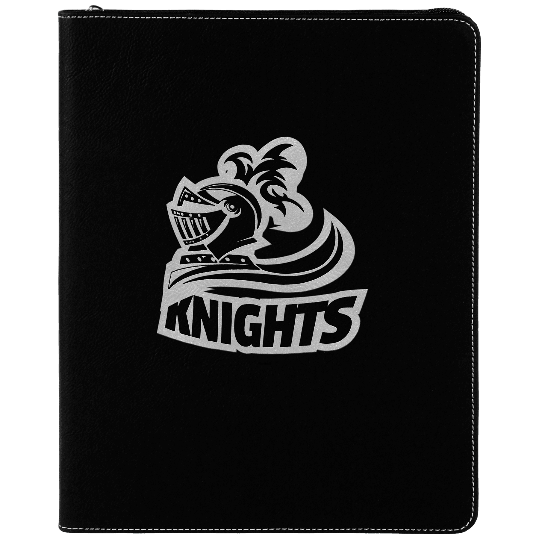 Zippered Leatherette Portfolio 9.5"x12"