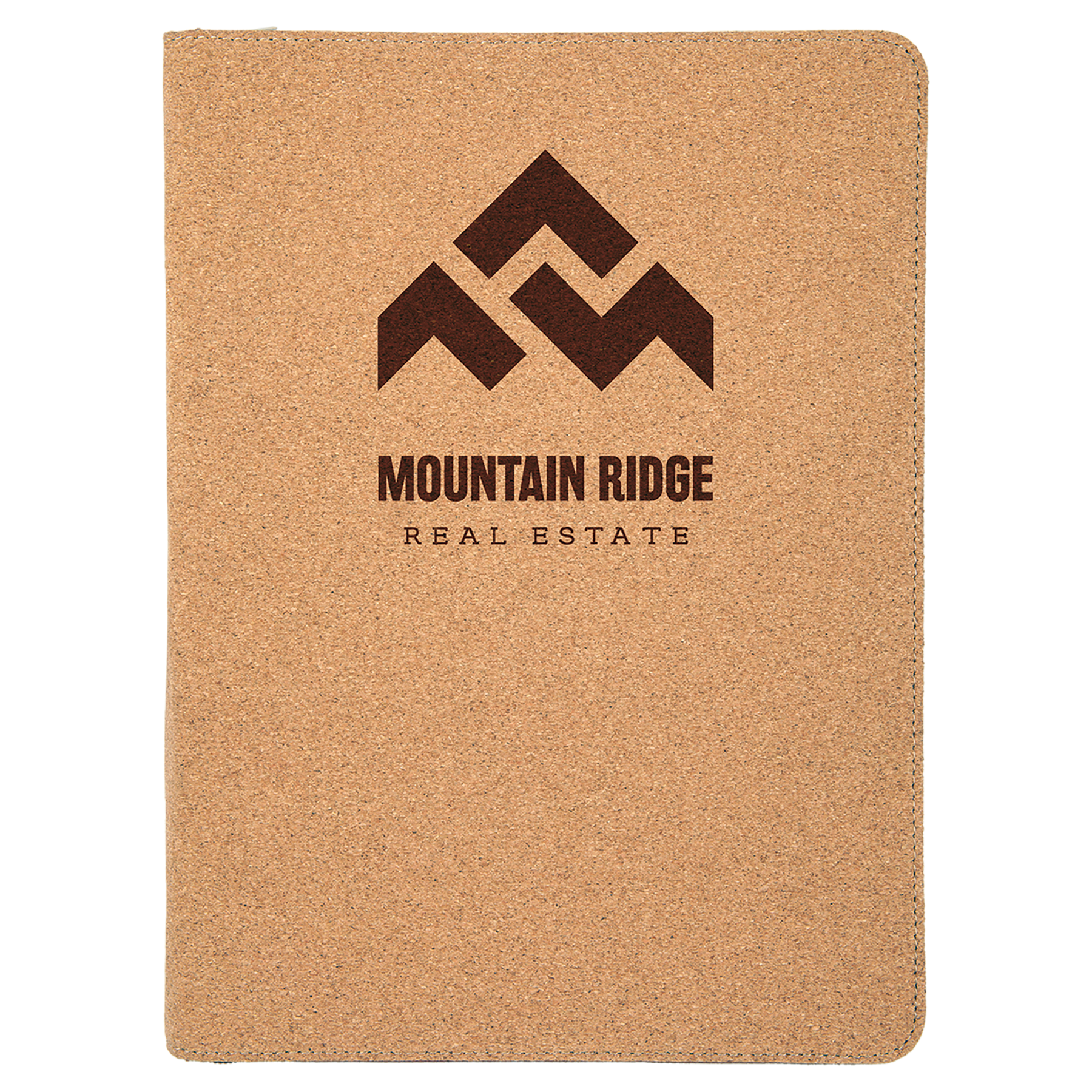Zippered Leatherette Portfolio 9.5"x12"