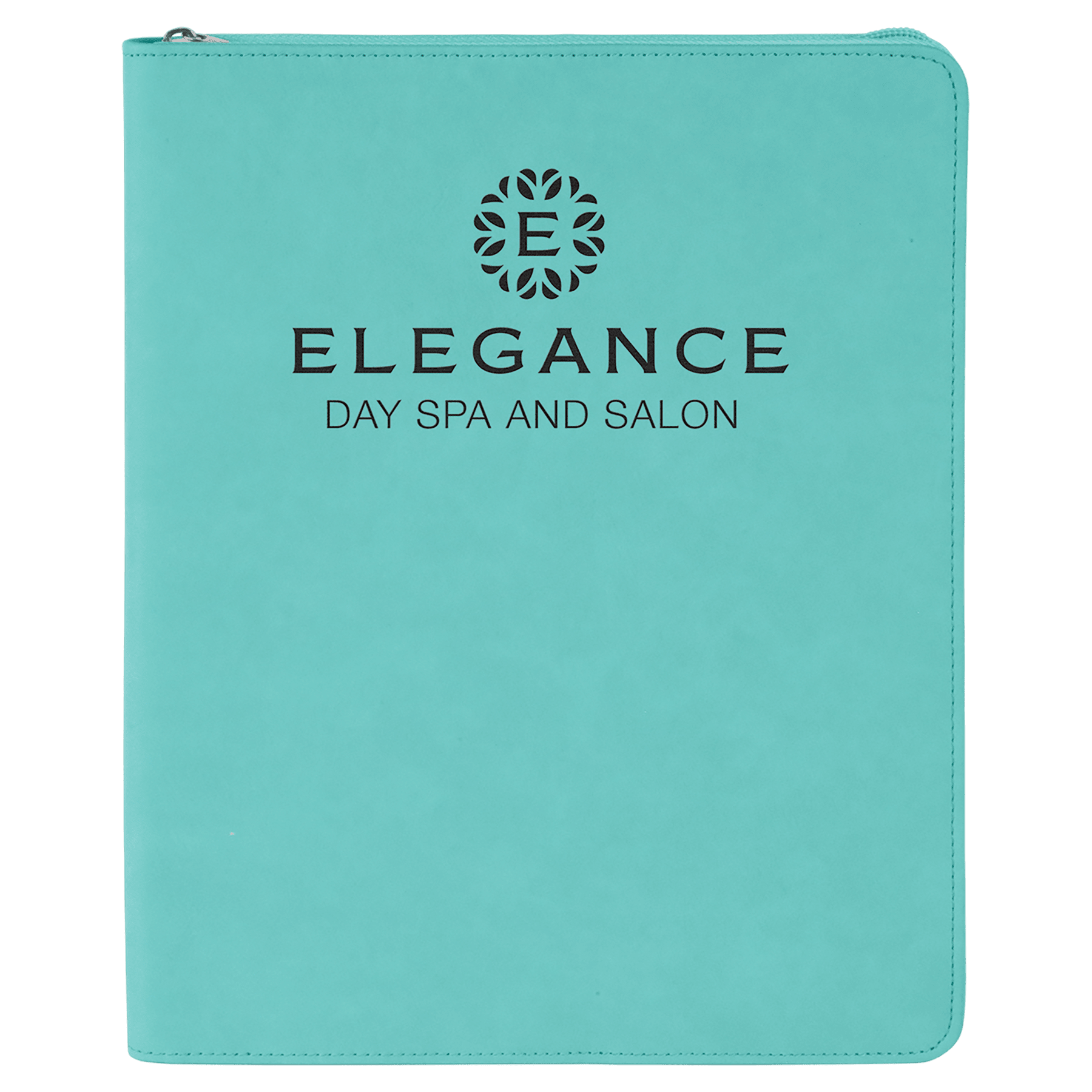 Zippered Leatherette Portfolio 9.5"x12"